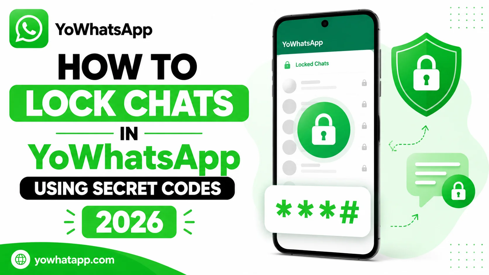 How to Lock Chats in YoWhatsApp Using Secret Codes 2026