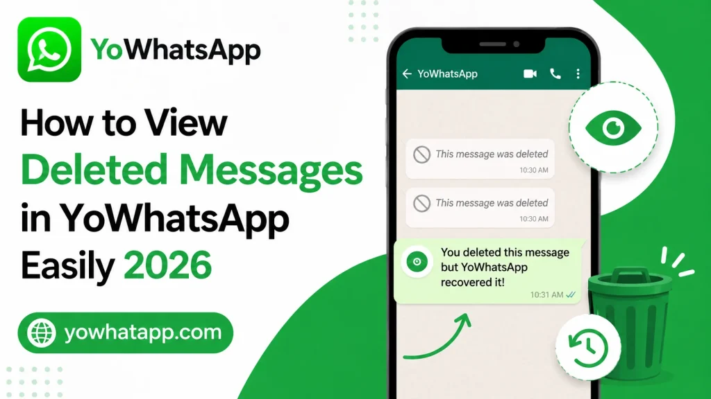 How to View Deleted Messages in YoWhatsApp Easily 2026