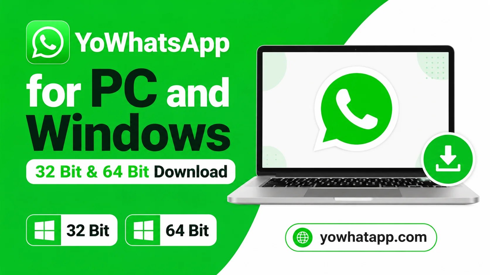 YoWhatsApp for PC and Windows 32 Bit & 64 Bit Download